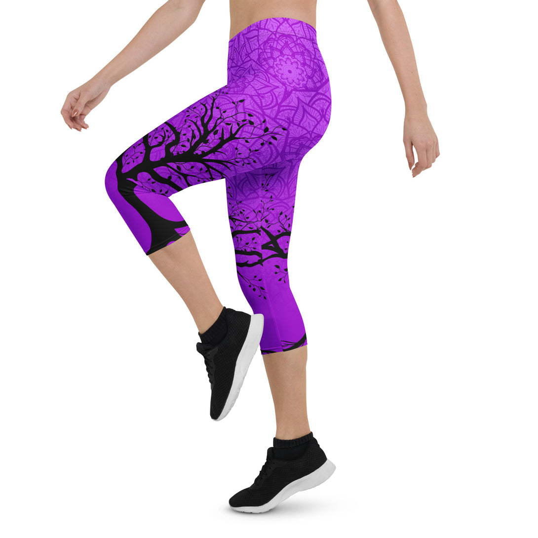 Rooted Soul Mandala Tree Capris