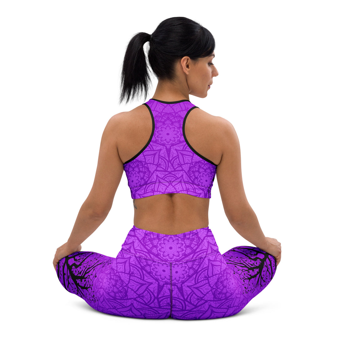 Rooted Soul Mandala Tree Yoga Leggings