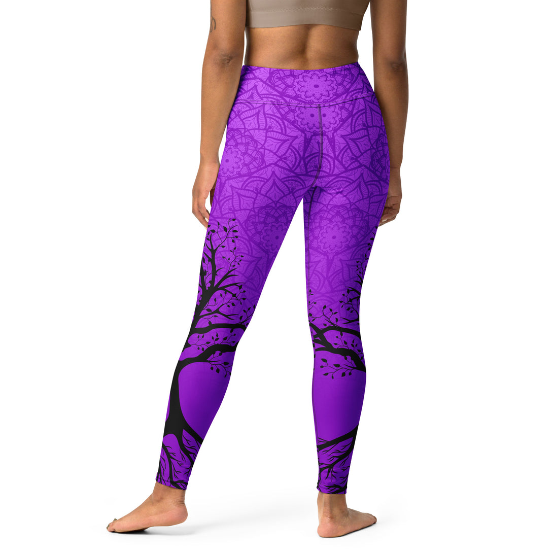 Rooted Soul Mandala Tree Yoga Leggings