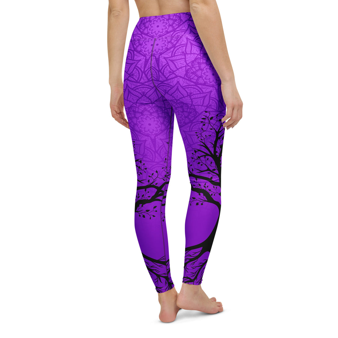 Rooted Soul Mandala Tree Yoga Leggings