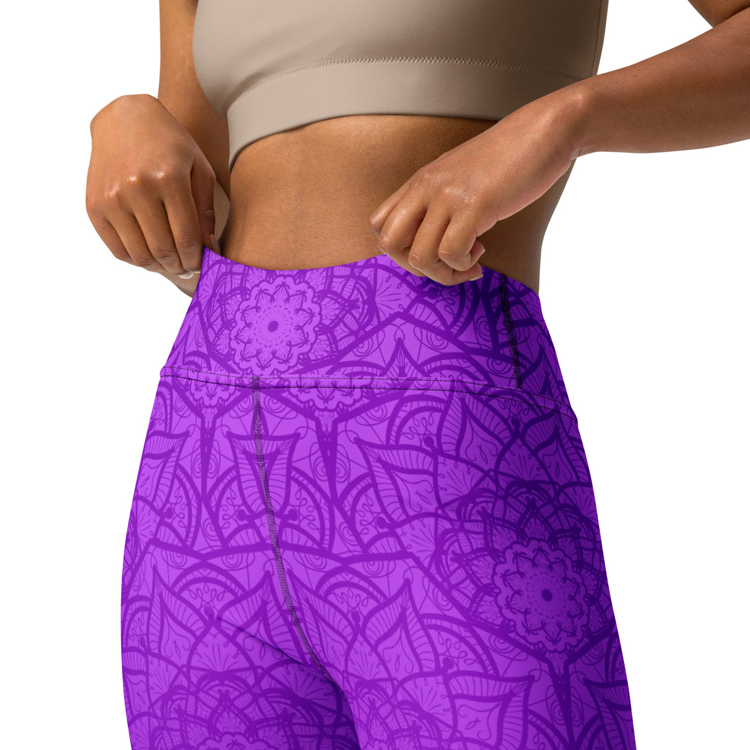 Rooted Soul Mandala Tree Yoga Leggings