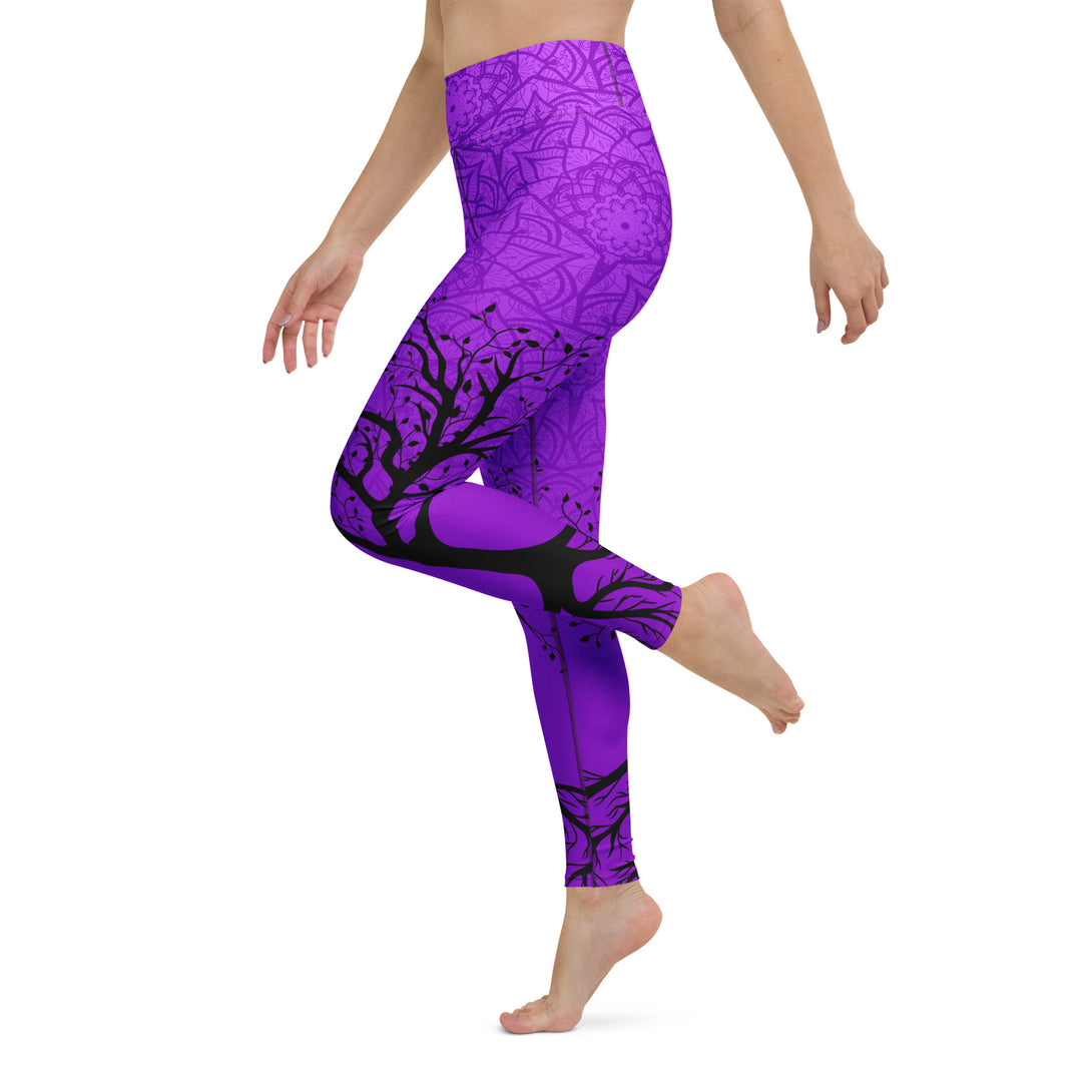Rooted Soul Mandala Tree Yoga Leggings