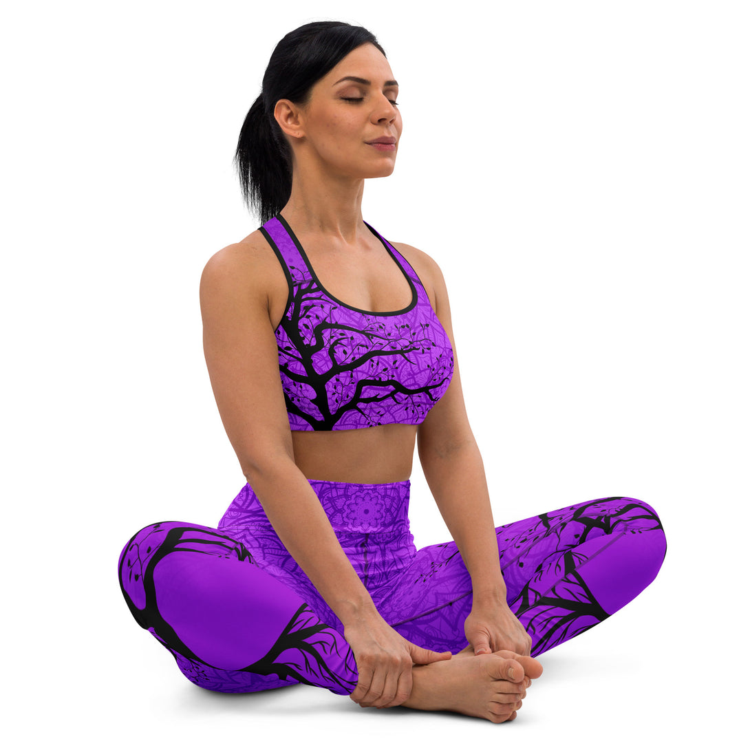 Rooted Soul Mandala Tree Yoga Leggings