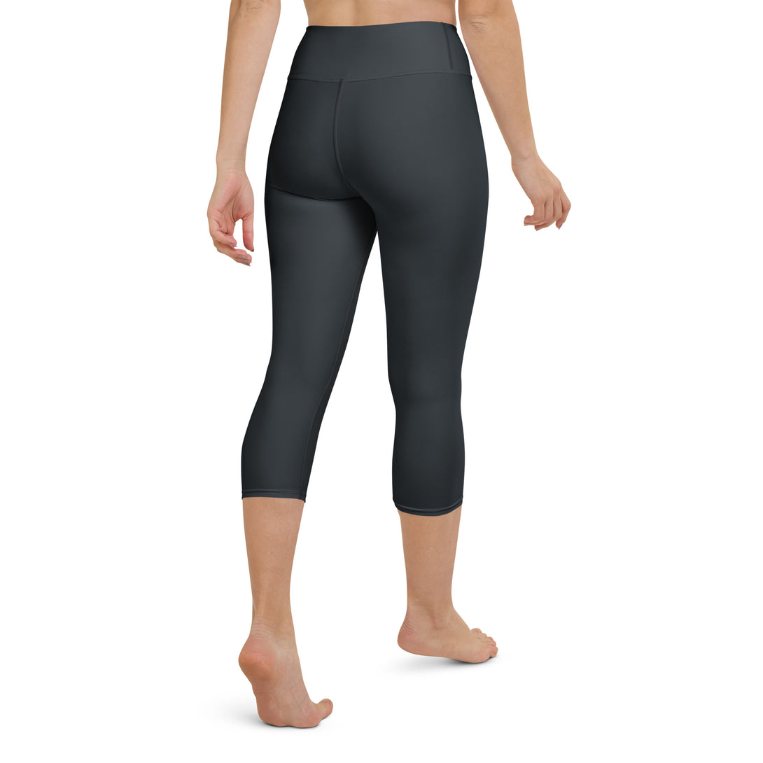 Smokin Charcoal Slate Yoga Capris