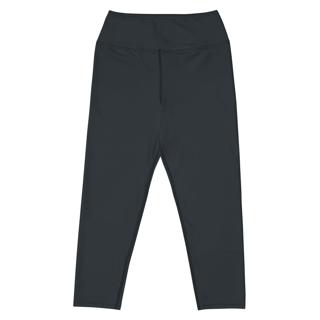 Smokin Charcoal Slate Yoga Capris