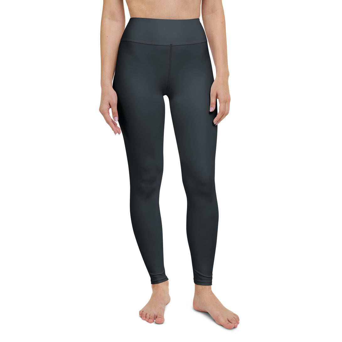 Smokin Charcoal Slate Yoga Leggings