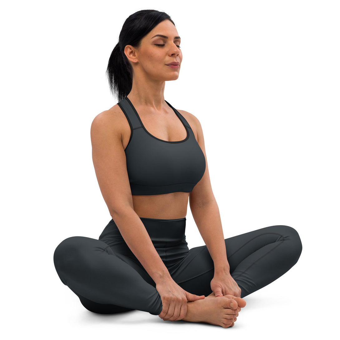 Smokin Charcoal Slate Yoga Leggings