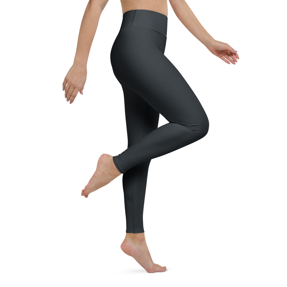 Smokin Charcoal Slate Yoga Leggings