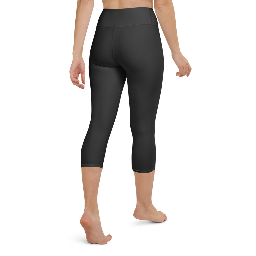 Smokin Charcoal Slate Yoga Capris