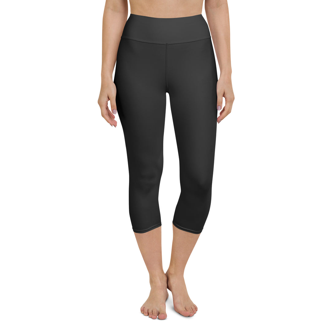 Smokin Charcoal Slate Yoga Capris
