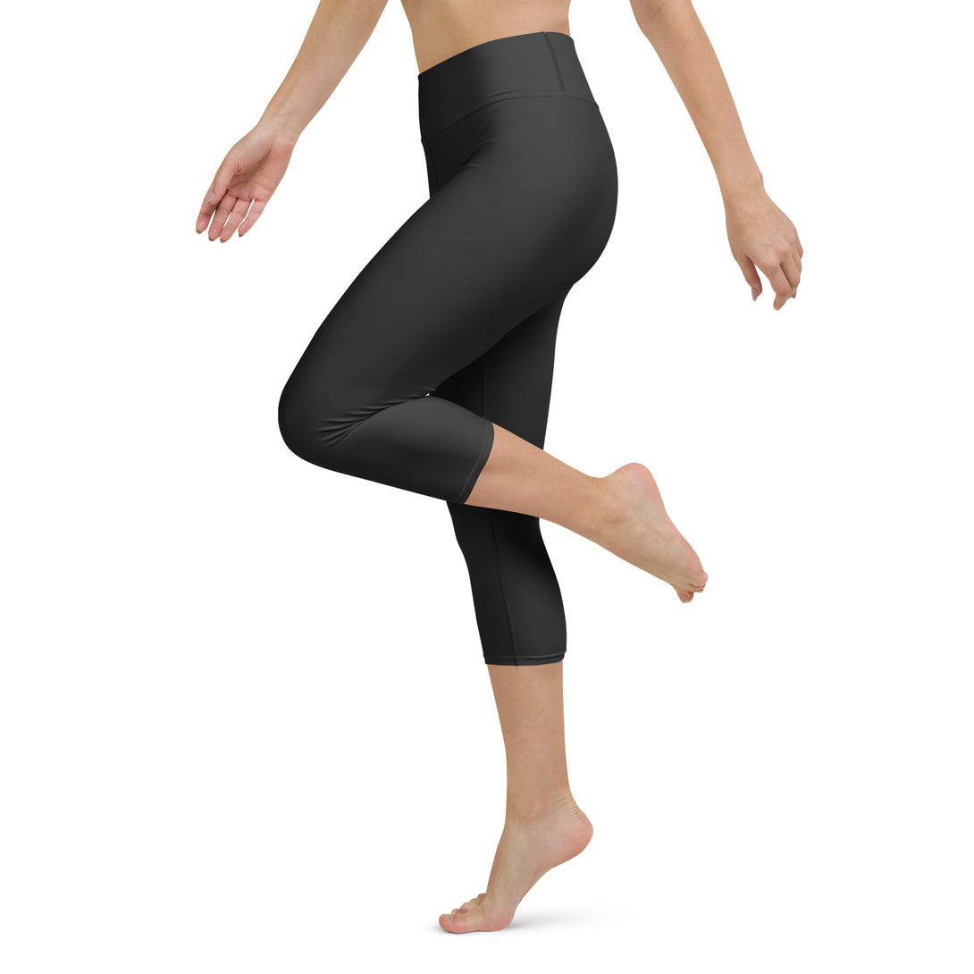 Smokin Charcoal Slate Yoga Capris