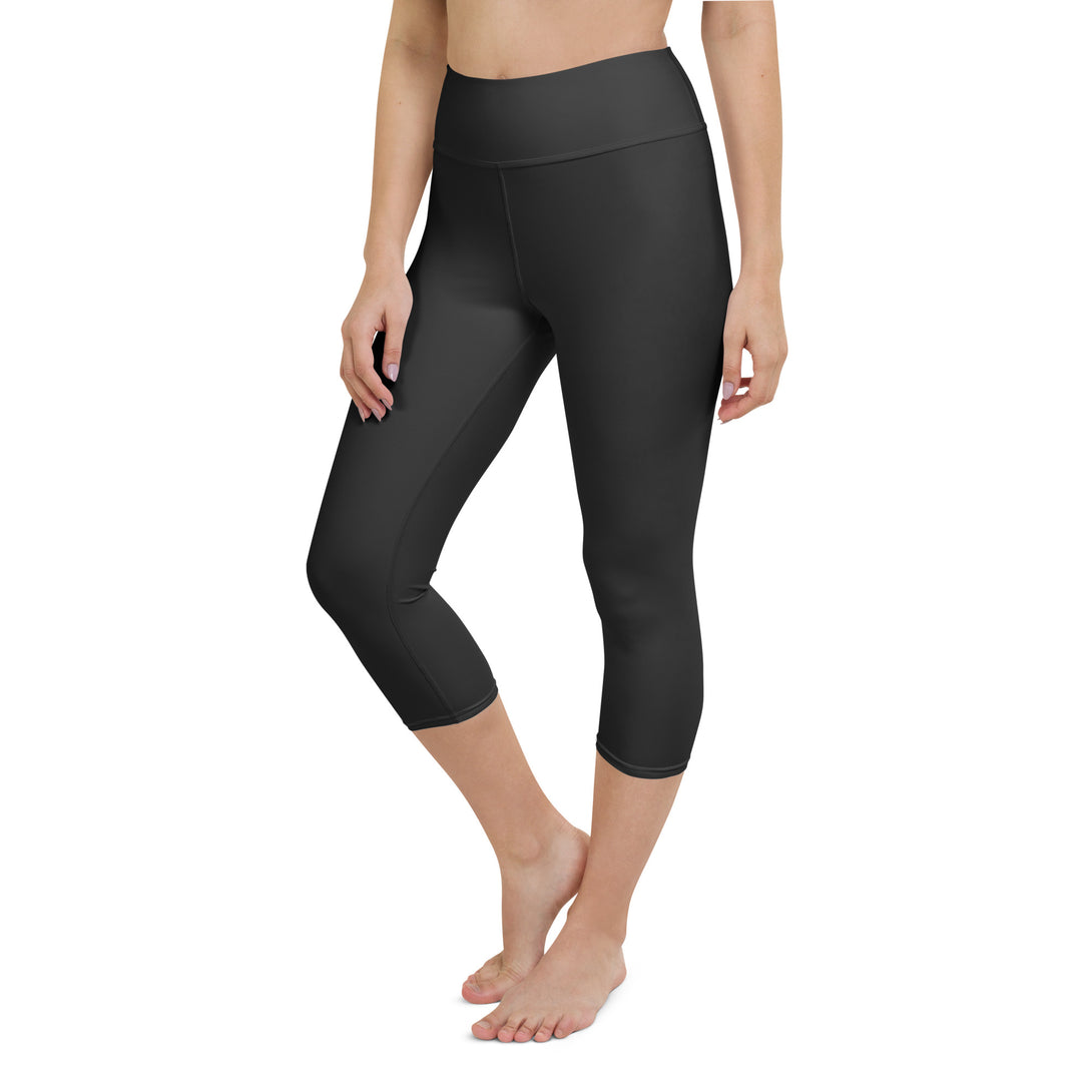 Smokin Charcoal Slate Yoga Capris