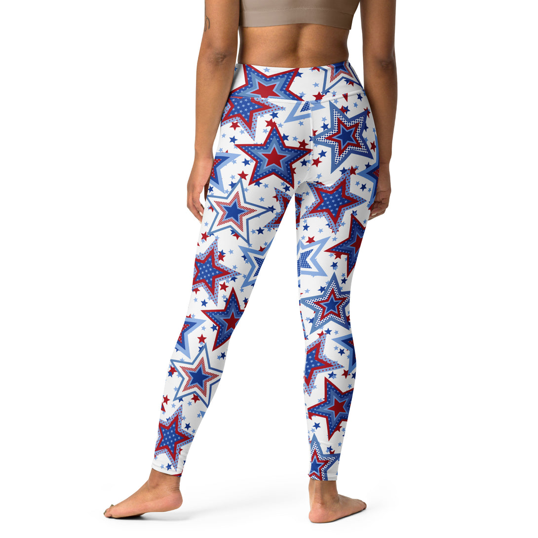 Star-Spangled Vibes Yoga Leggings