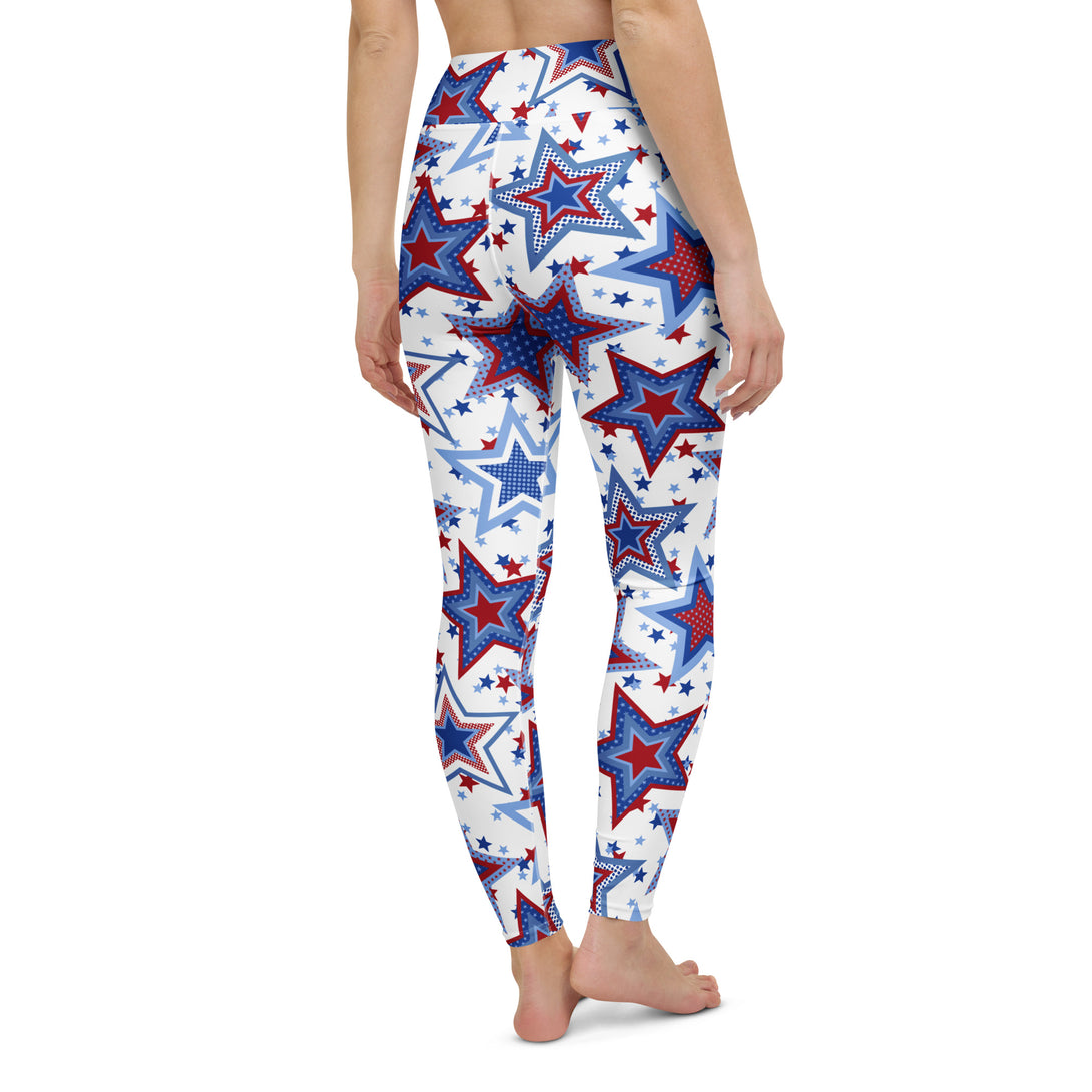 Star-Spangled Vibes Yoga Leggings
