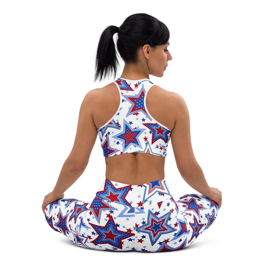 Star-Spangled Vibes Yoga Leggings