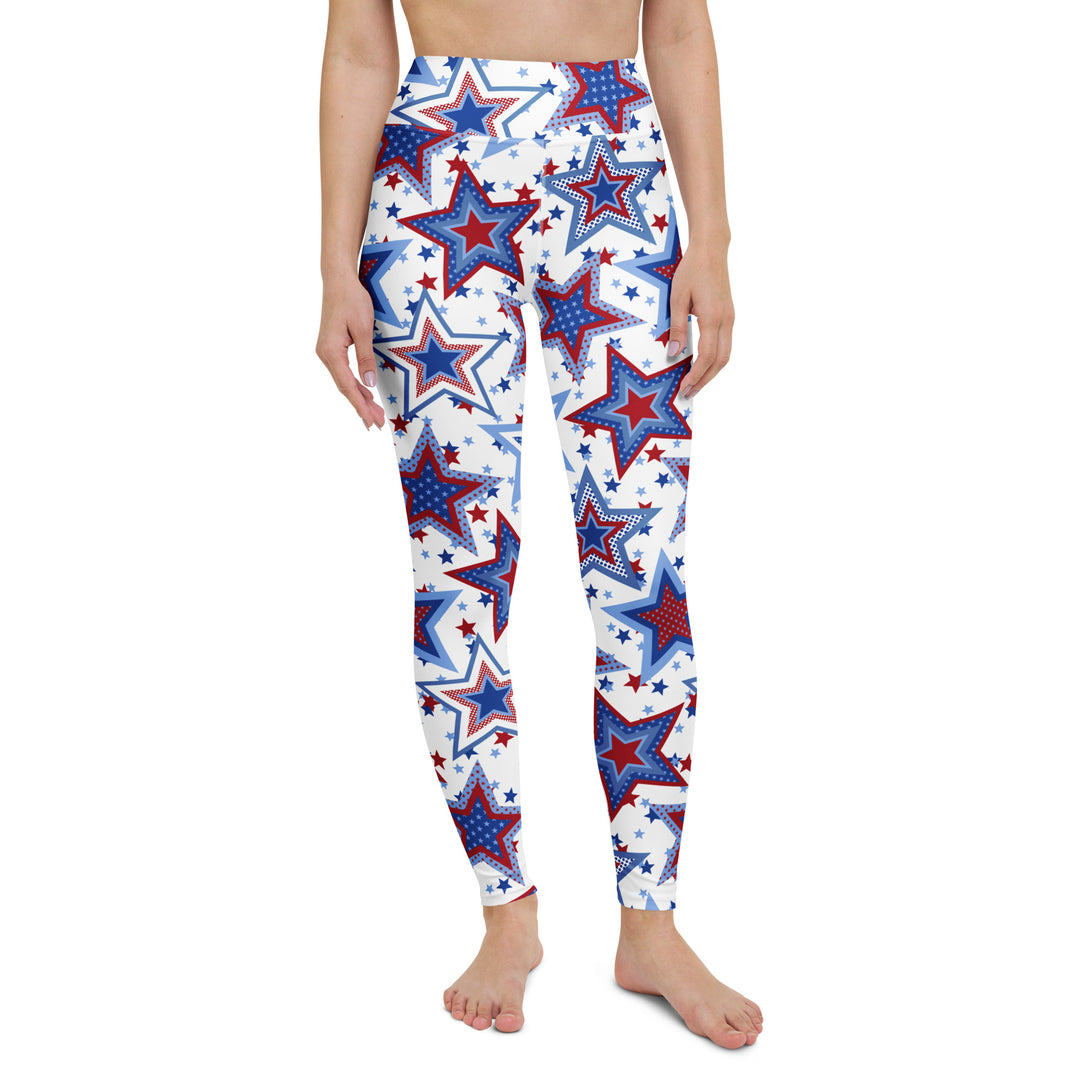 Star-Spangled Vibes Yoga Leggings