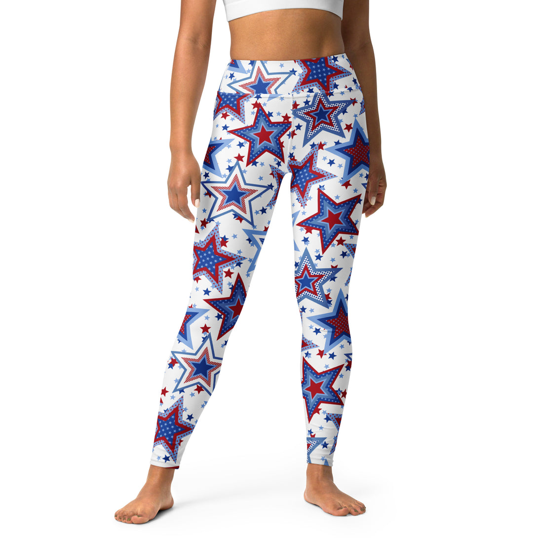 Star-Spangled Vibes Yoga Leggings