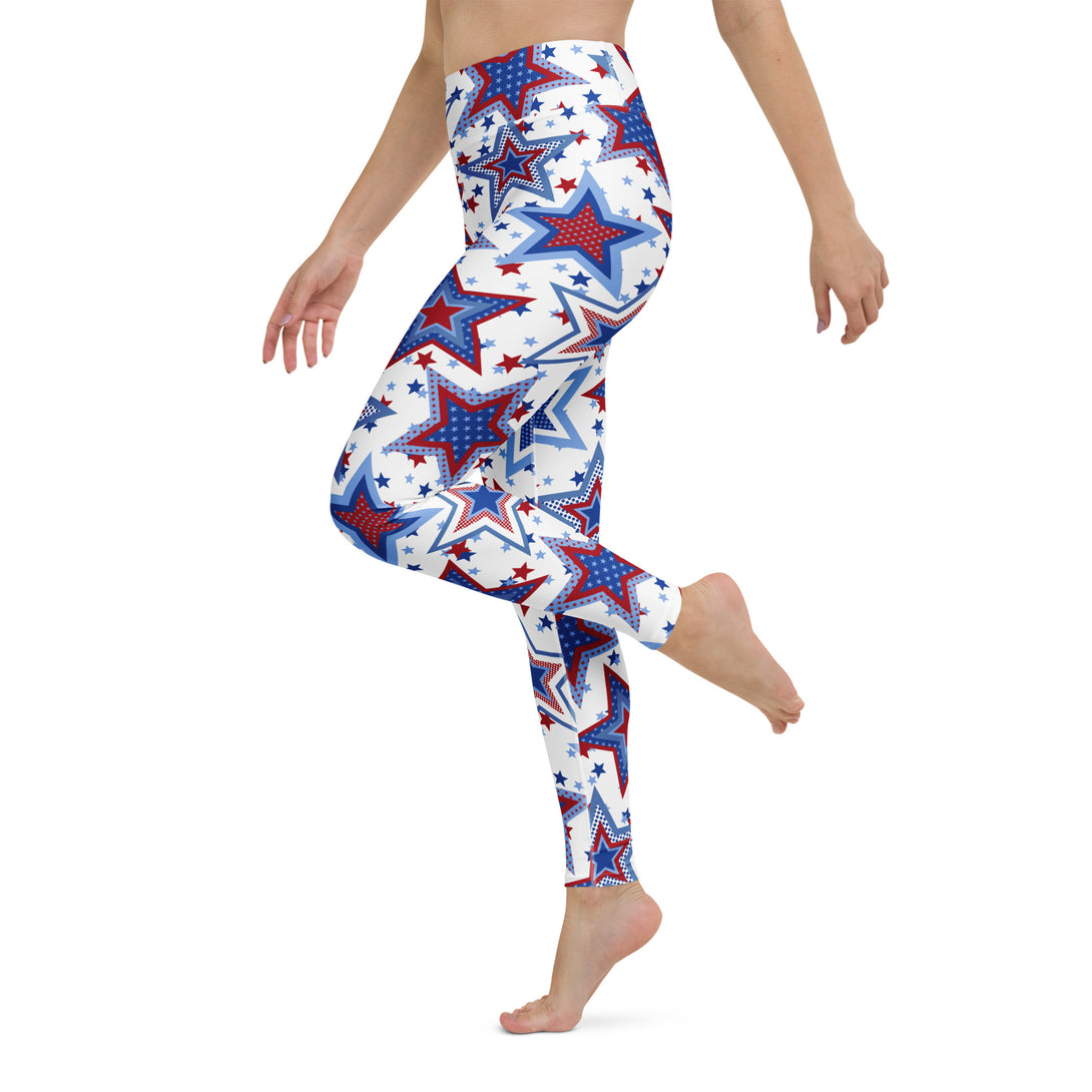 Star-Spangled Vibes Yoga Leggings