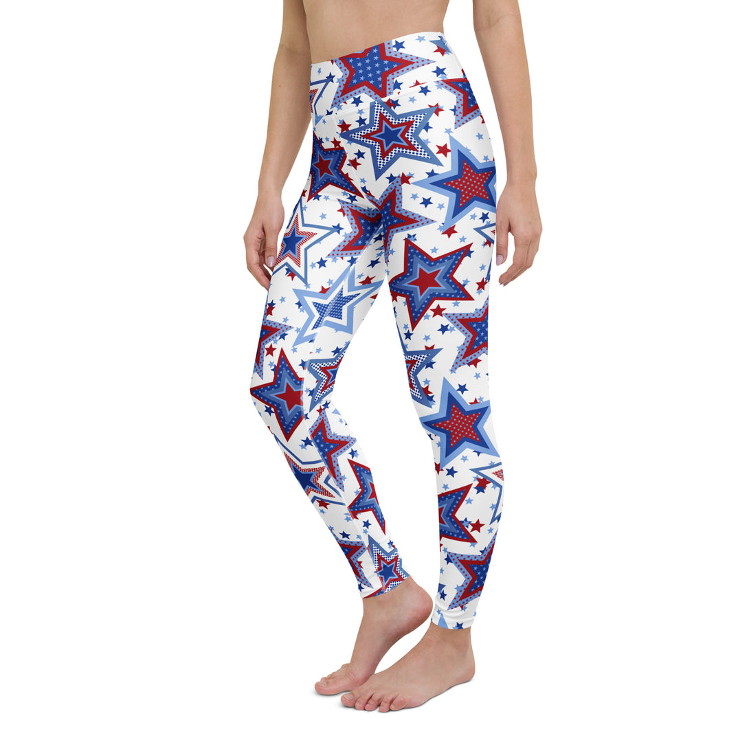 Star-Spangled Vibes Yoga Leggings