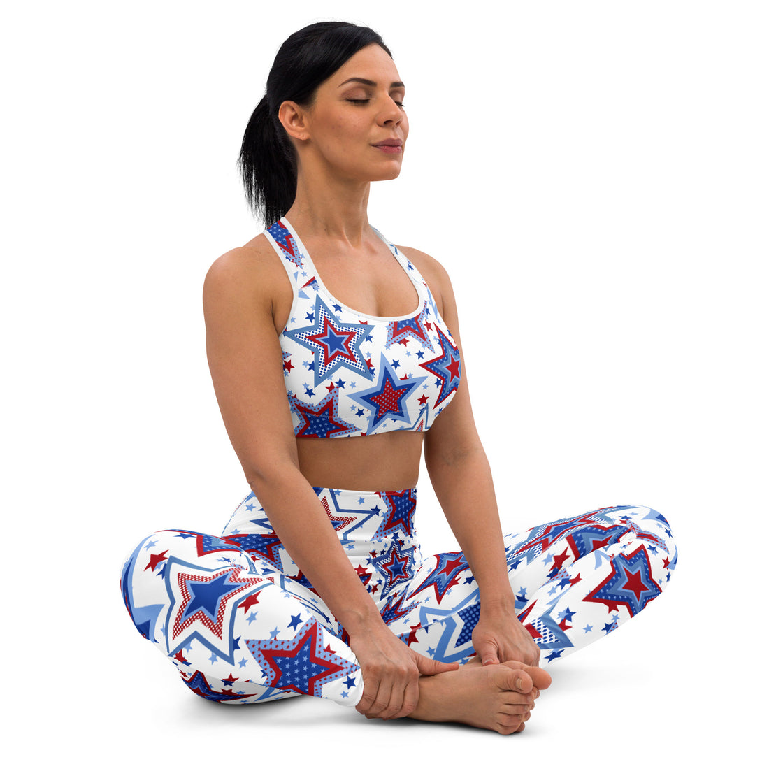 Star-Spangled Vibes Yoga Leggings
