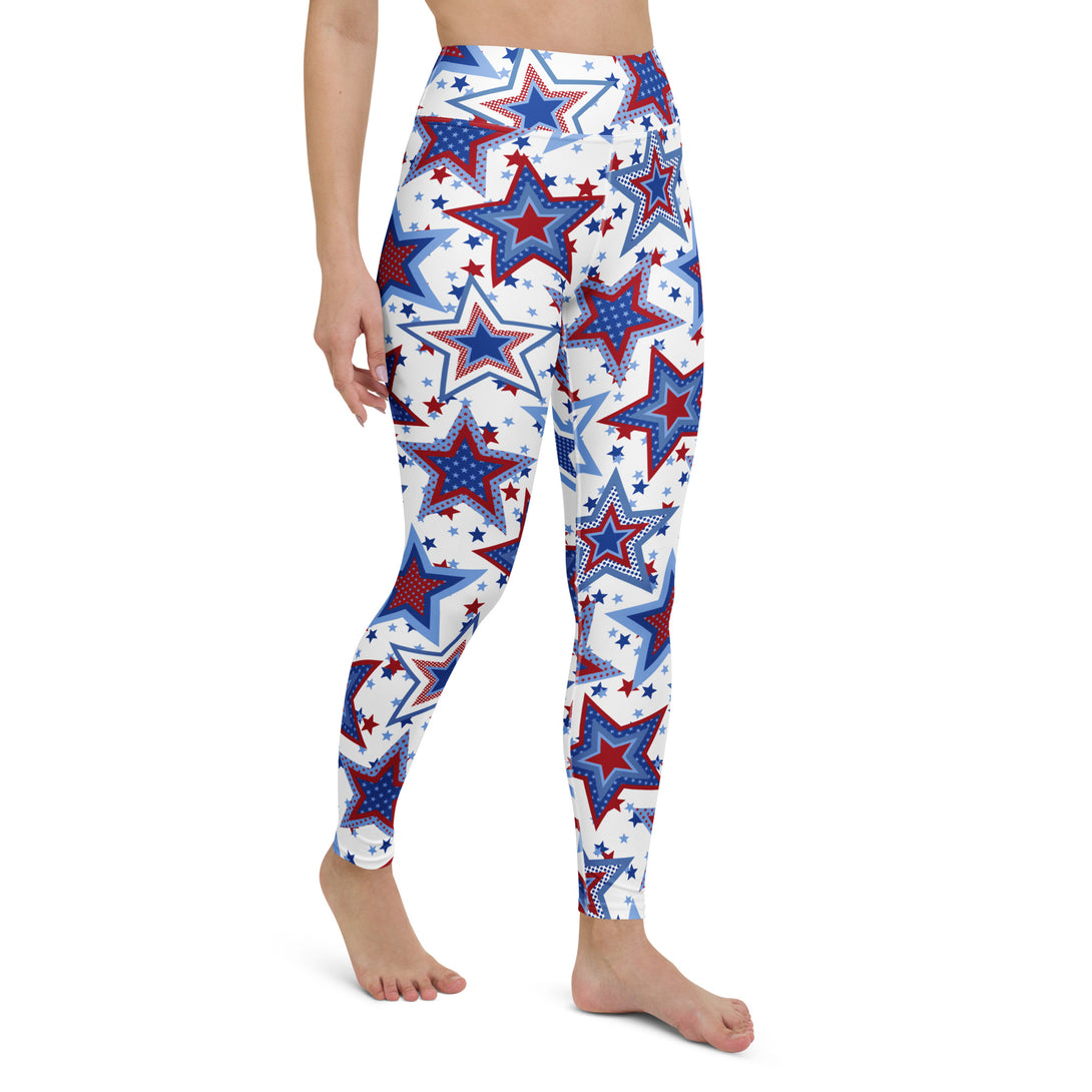 Star-Spangled Vibes Yoga Leggings