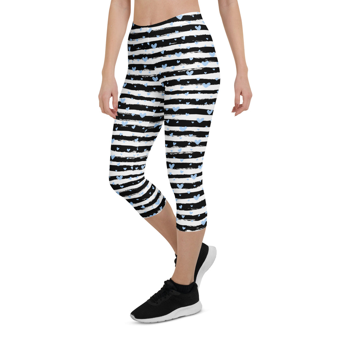 Striped Romance Capris