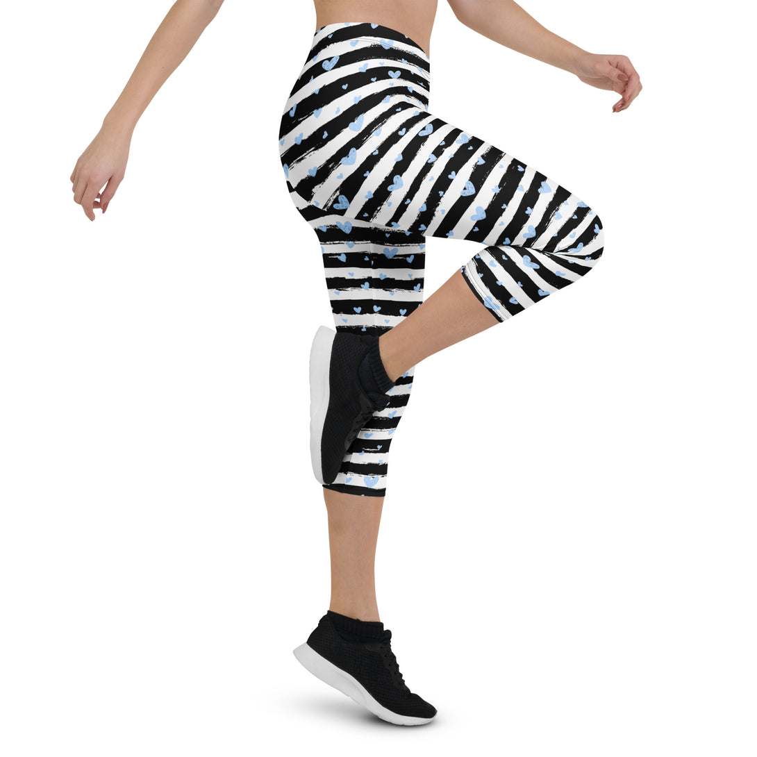 Striped Romance Capris