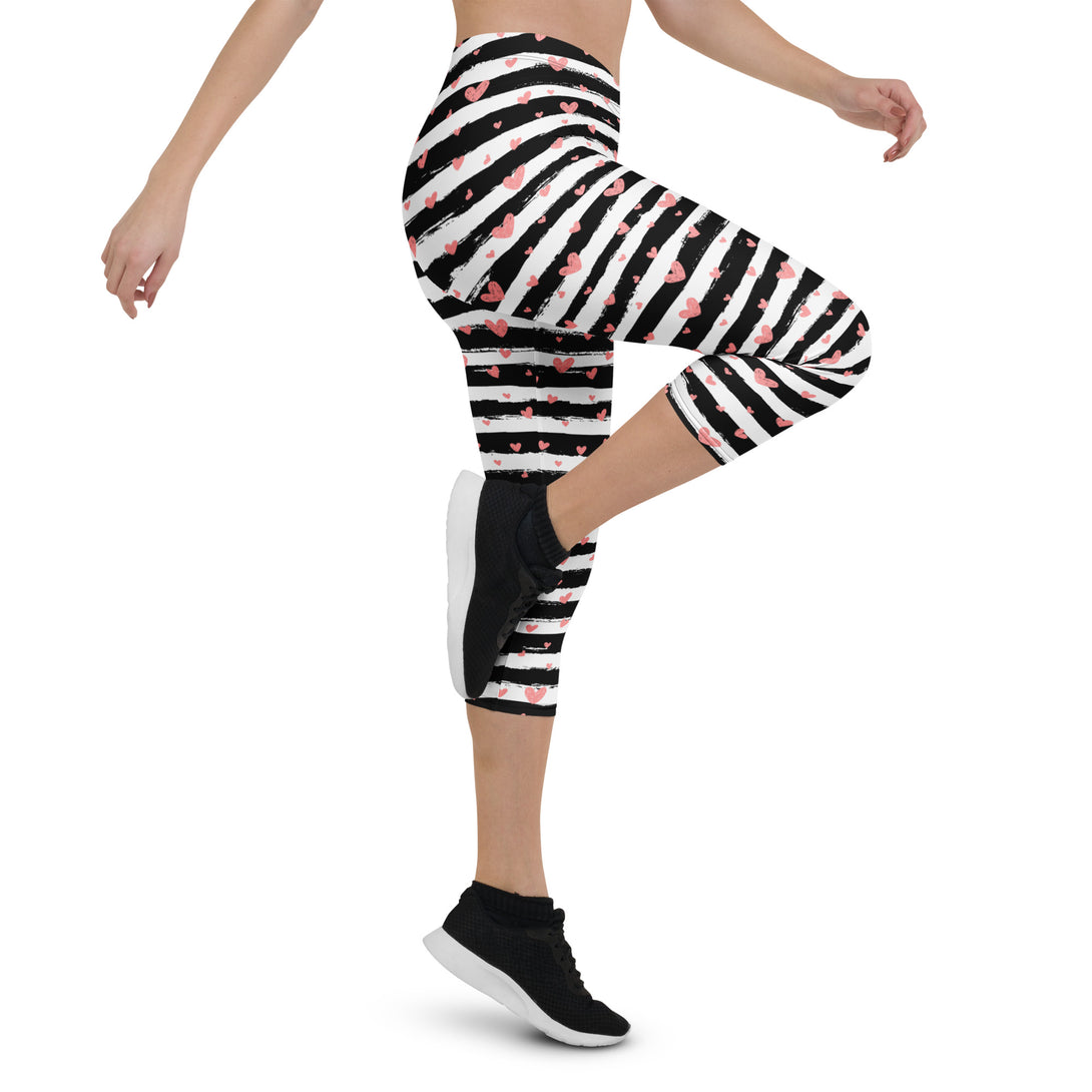 Striped Romance Capris