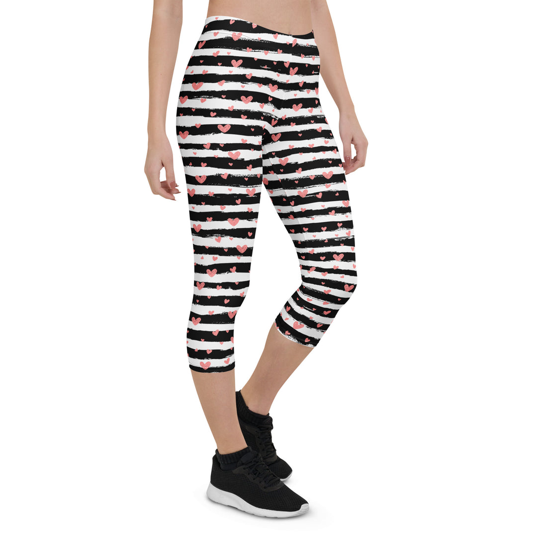 Striped Romance Capris