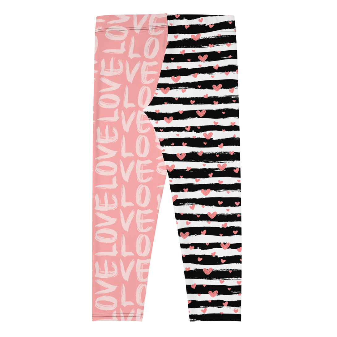 Striped Sweetheart Romance Capris