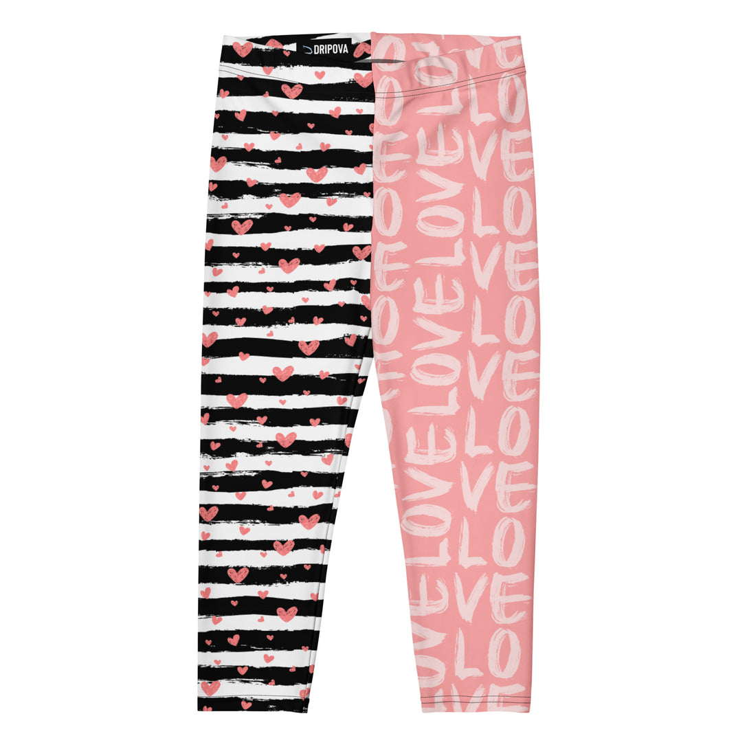 Striped Sweetheart Romance Capris