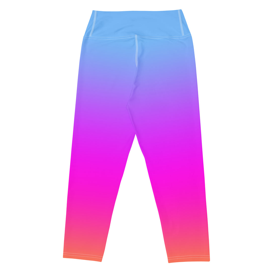 Sunset Sorbet Ombre Yoga Capris