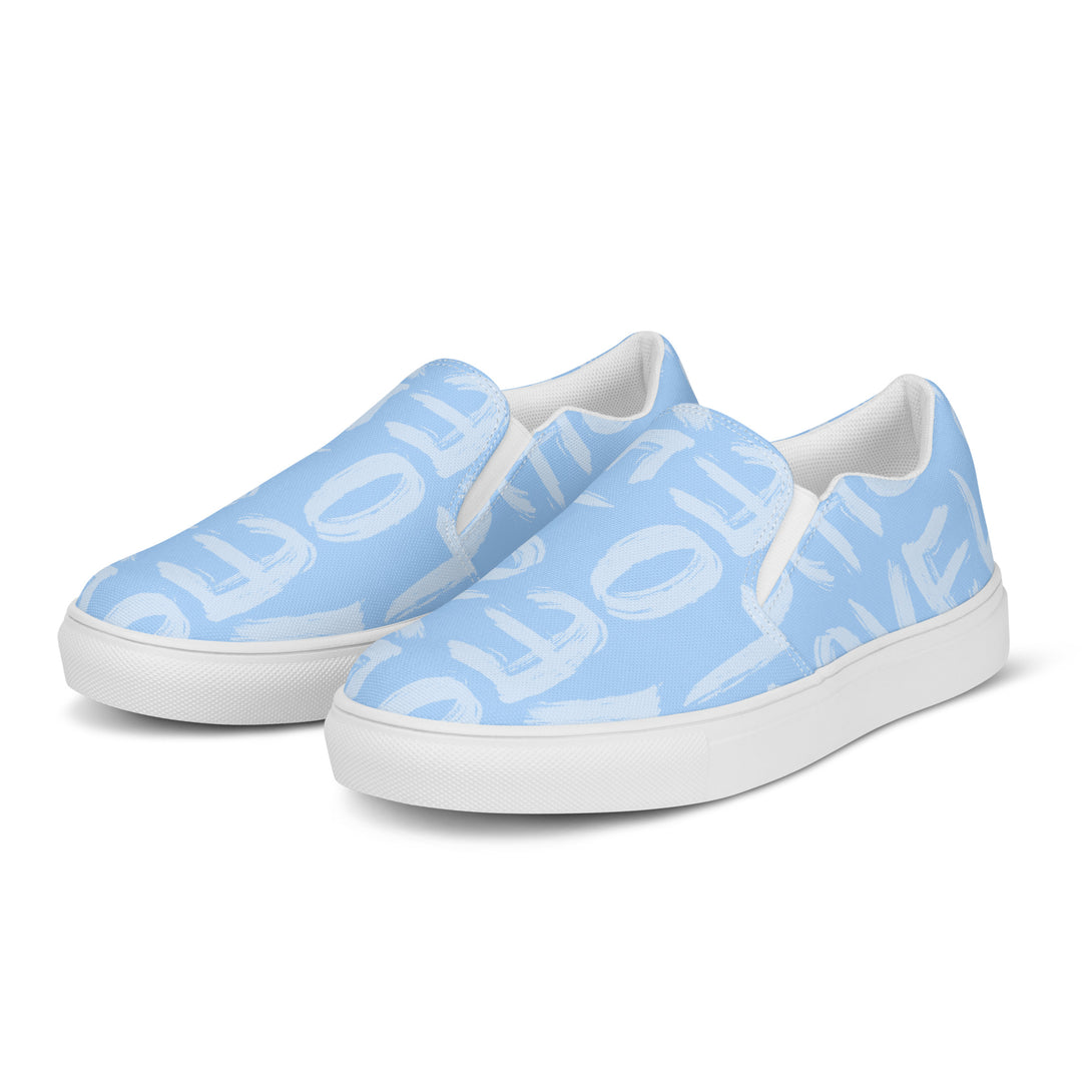 Sweetheart Romance Slip-On Canvas Shoes