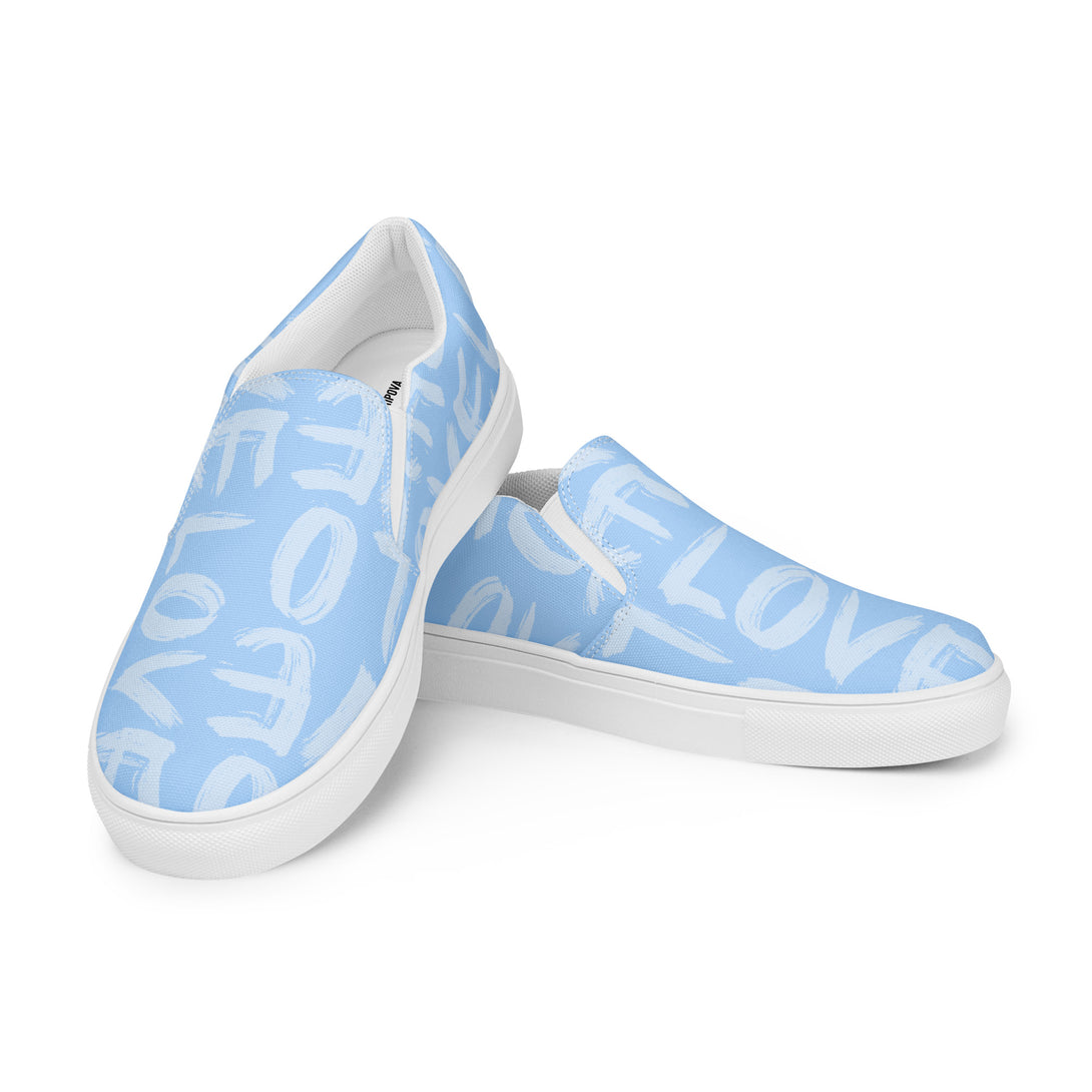 Sweetheart Romance Slip-On Canvas Shoes