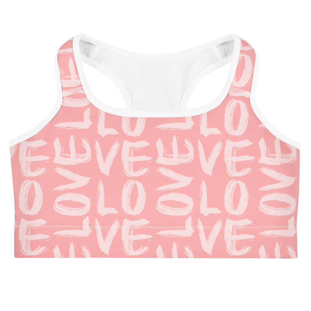 Sweetheart Romance Sports Bra