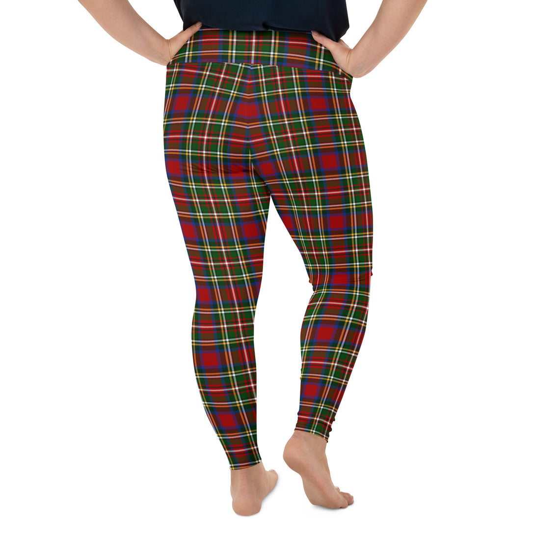 Tartan Tango Check Plus Size Leggings
