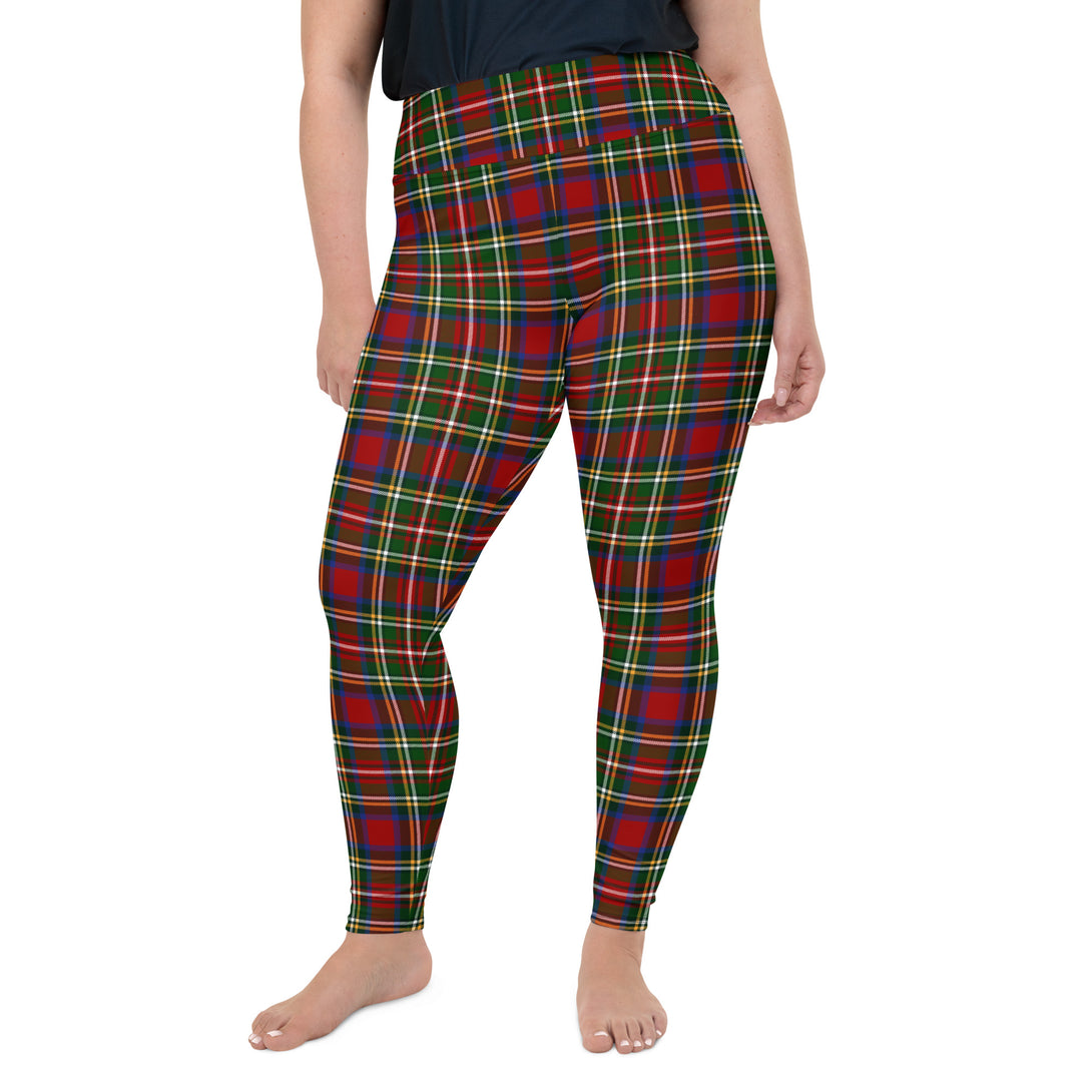 Tartan Tango Check Plus Size Leggings
