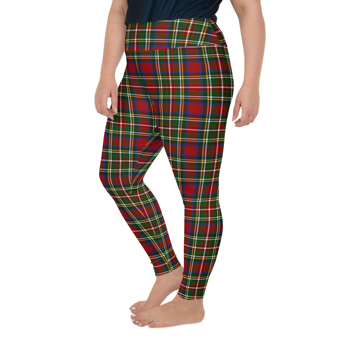 Tartan Tango Check Plus Size Leggings