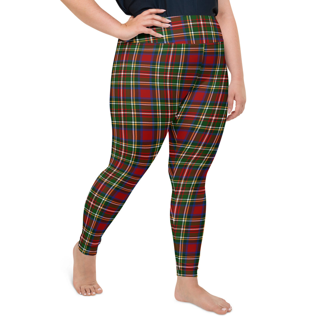 Tartan Tango Check Plus Size Leggings