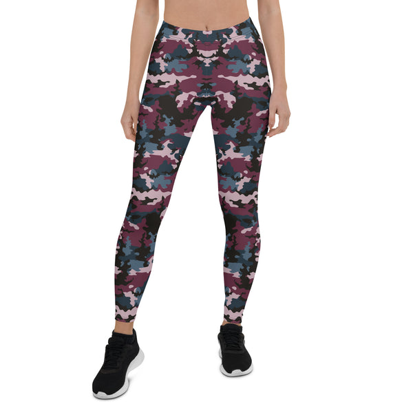 The Enigmatic Beauty Camouflage Leggings