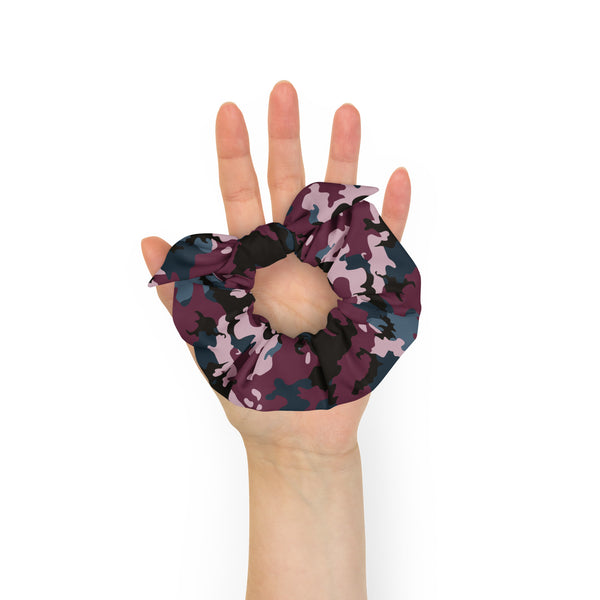 The Enigmatic Beauty Camouflage Scrunchie