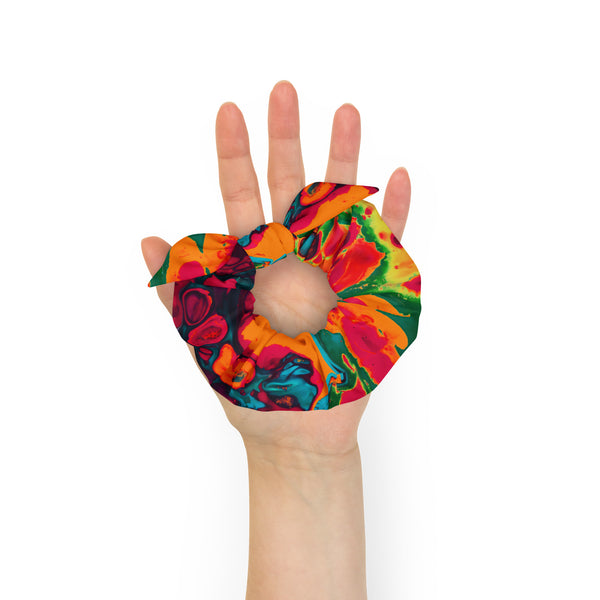 Trippy Twist Psychedelic Scrunchie