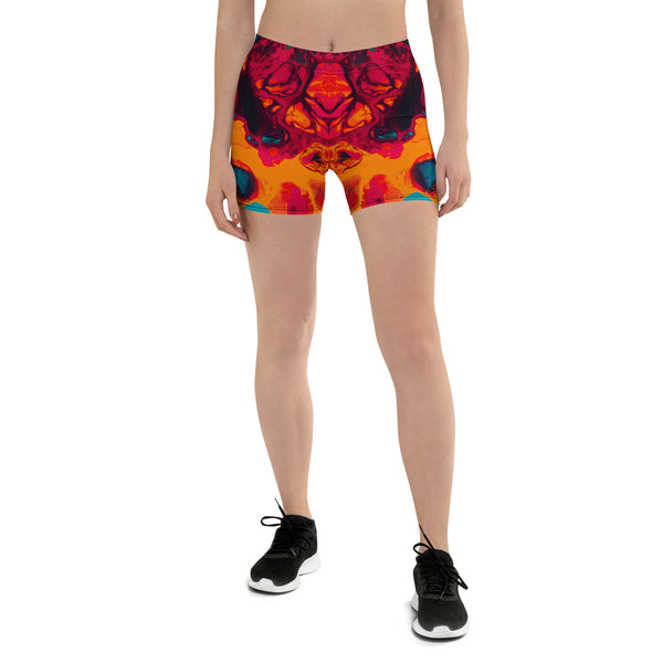 Trippy Twist Psychedelic Shorts