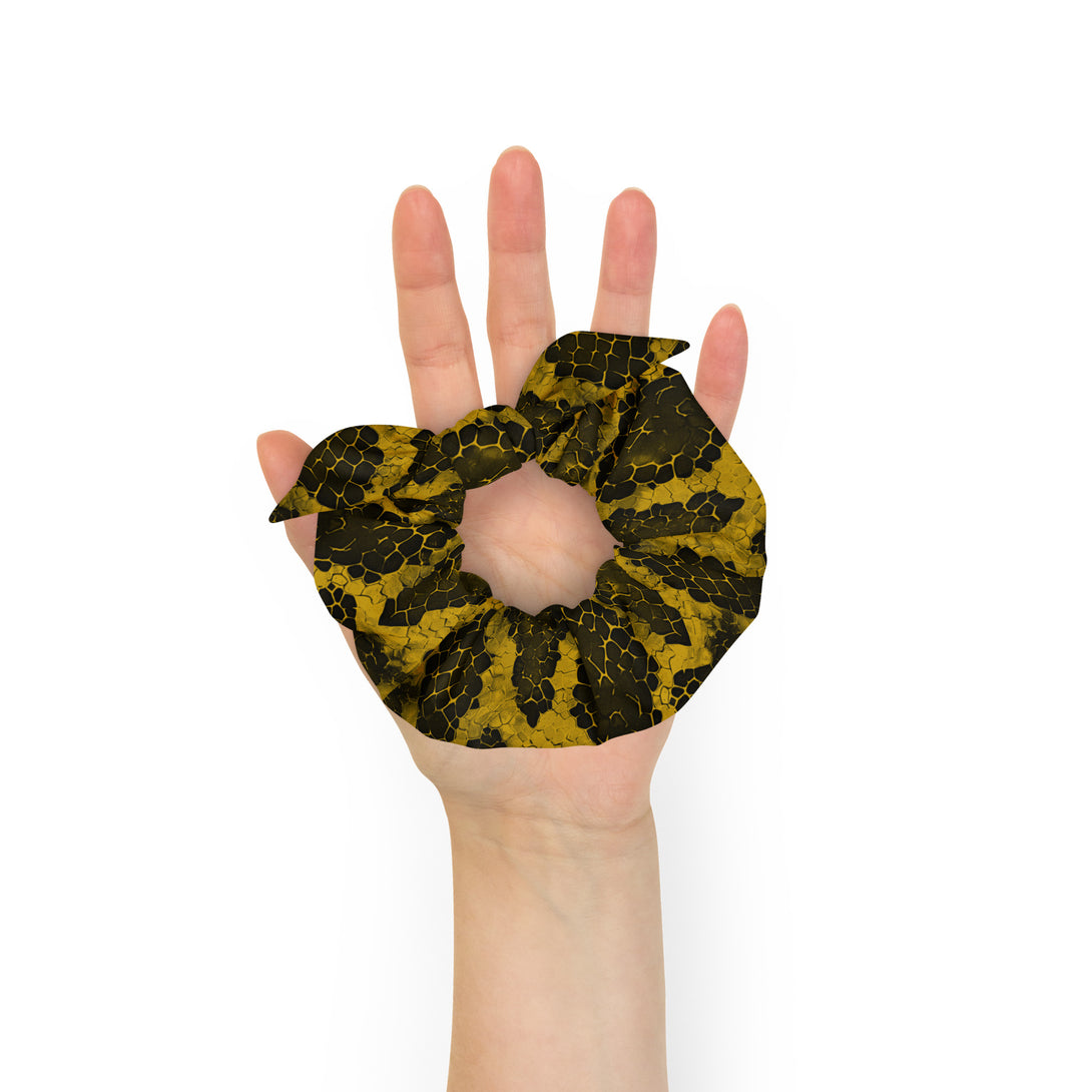 Venom Vibe Snake Skin Scrunchie