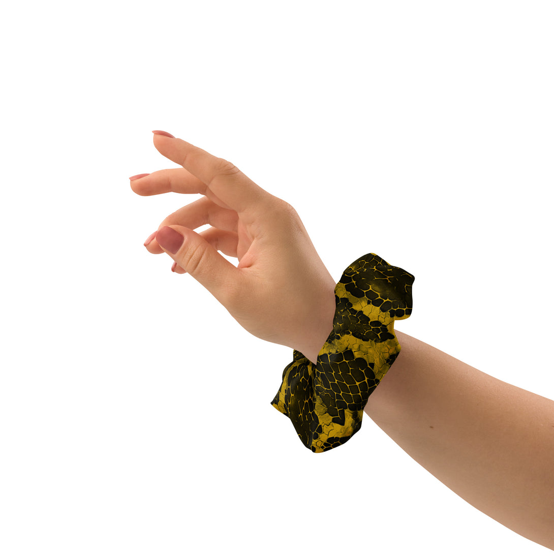 Venom Vibe Snake Skin Scrunchie