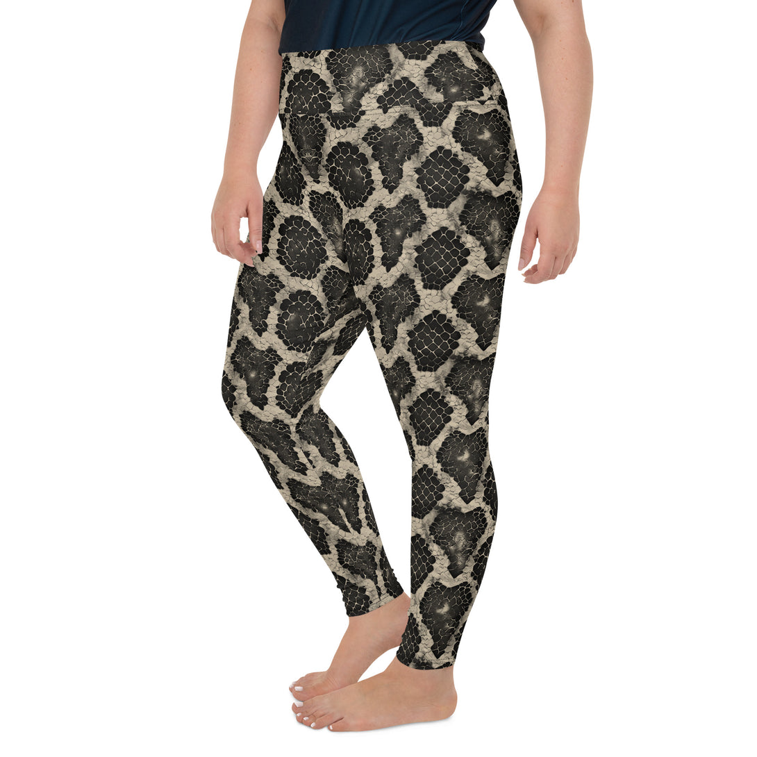 Venom Vibe Snake Skin Plus Size Leggings
