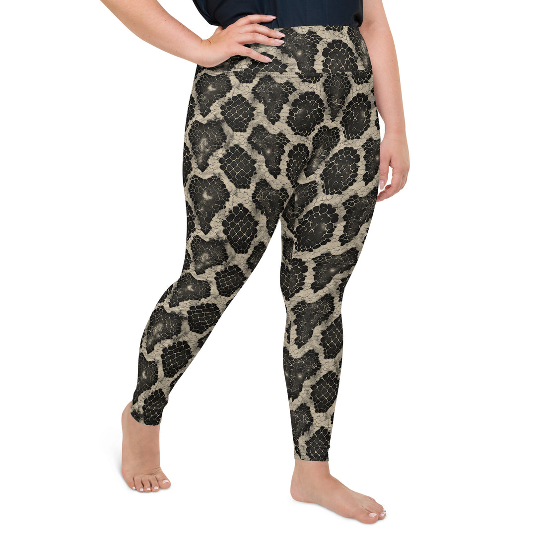 Venom Vibe Snake Skin Plus Size Leggings