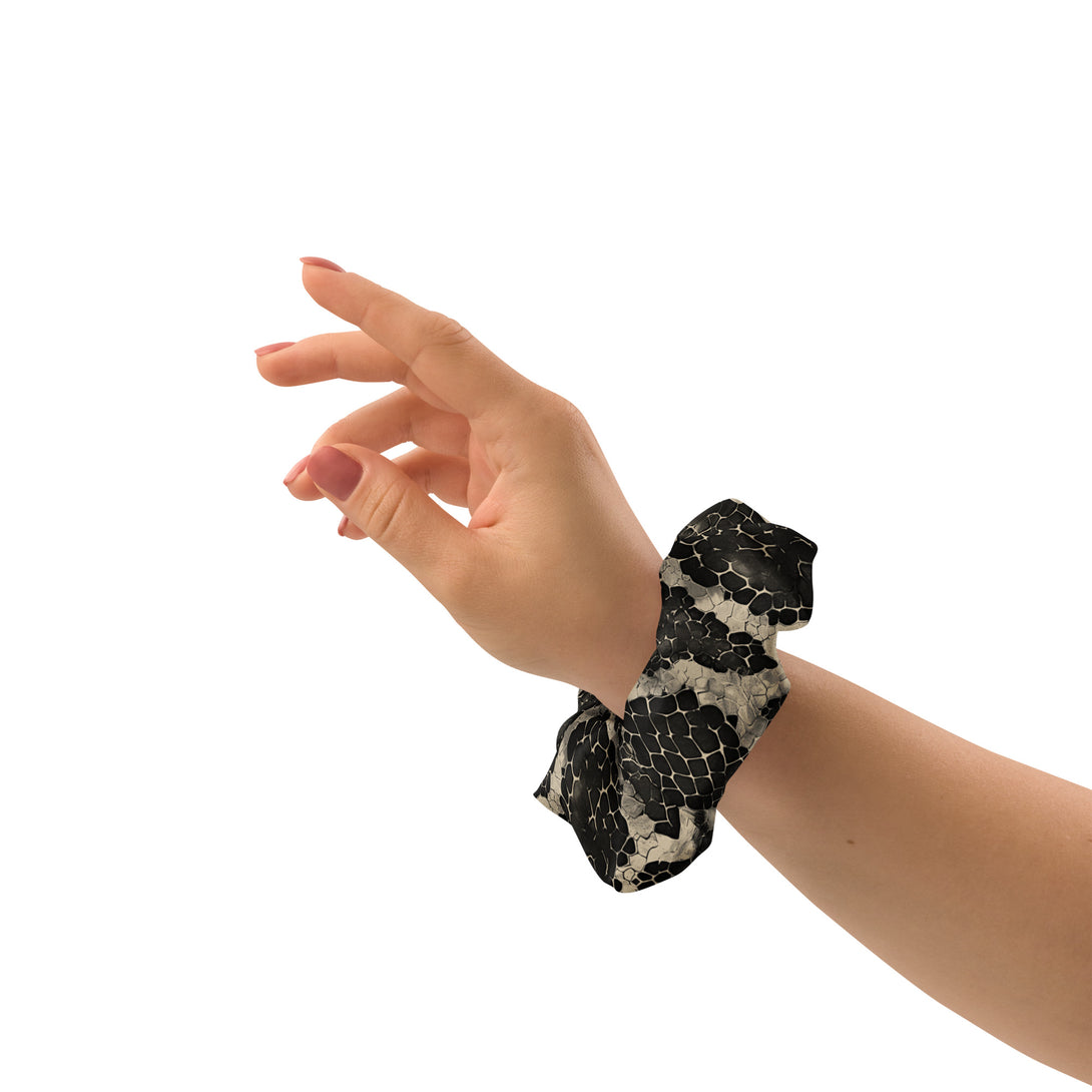 Venom Vibe Snake Skin Scrunchie