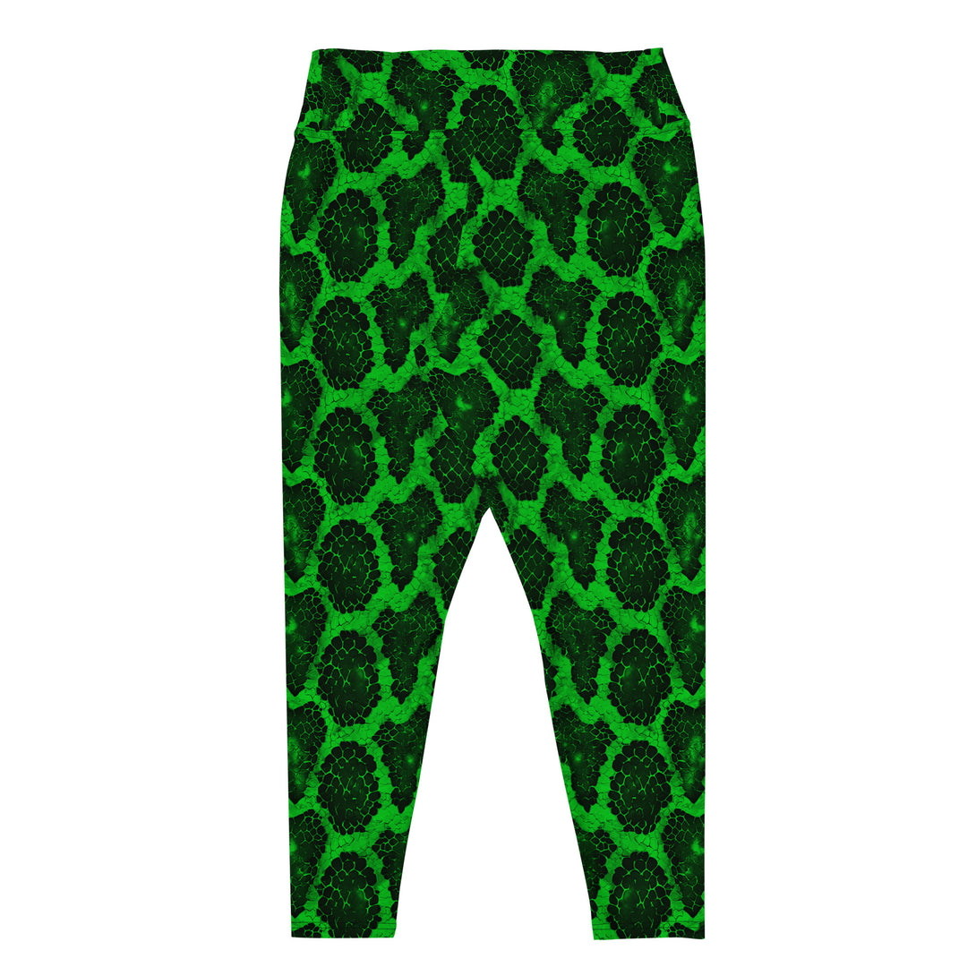 Venom Vibe Snake Skin Plus Size Leggings