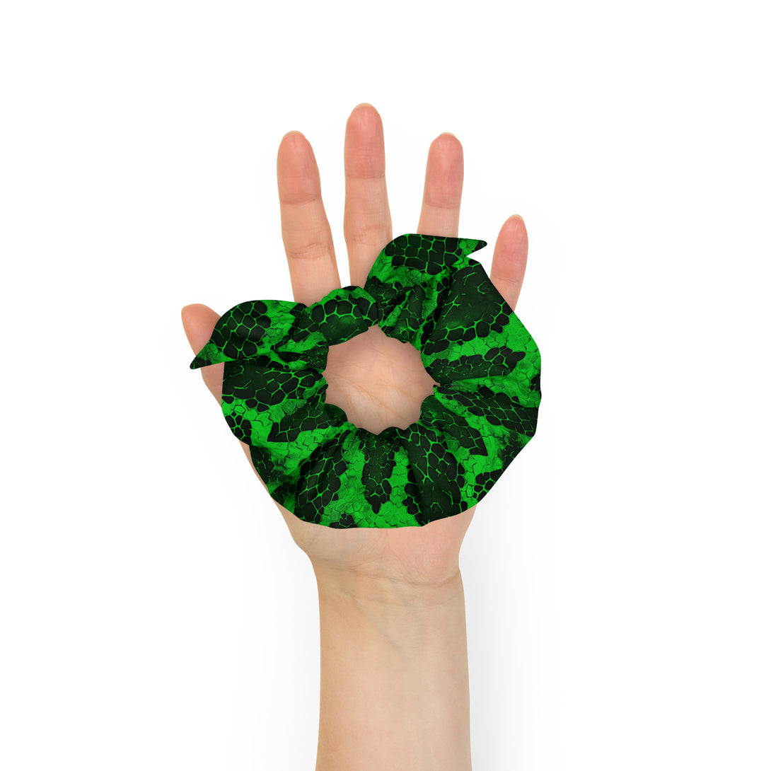 Venom Vibe Snake Skin Scrunchie